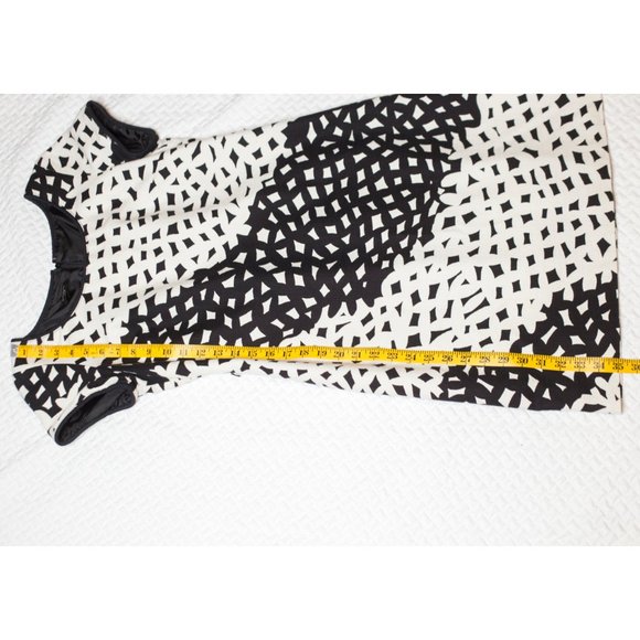 🌟$10🌟 Talbots Black and White Dress - Picture 3 of 6